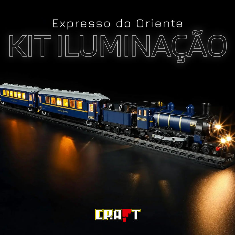 Kit de Ilumina&ccedil;&atilde;o para o Trem Expresso do Oriente