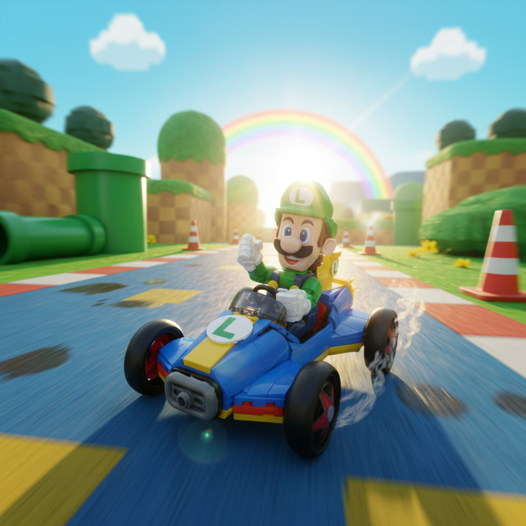 Mario Kart - Luigi (2234 pe&ccedil;as)
