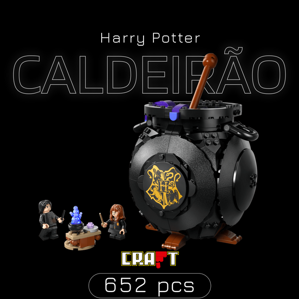 Harry Potter - Caldeir&atilde;o: Aula de Po&ccedil;&otilde;es Secreta (652 pe&ccedil;as)