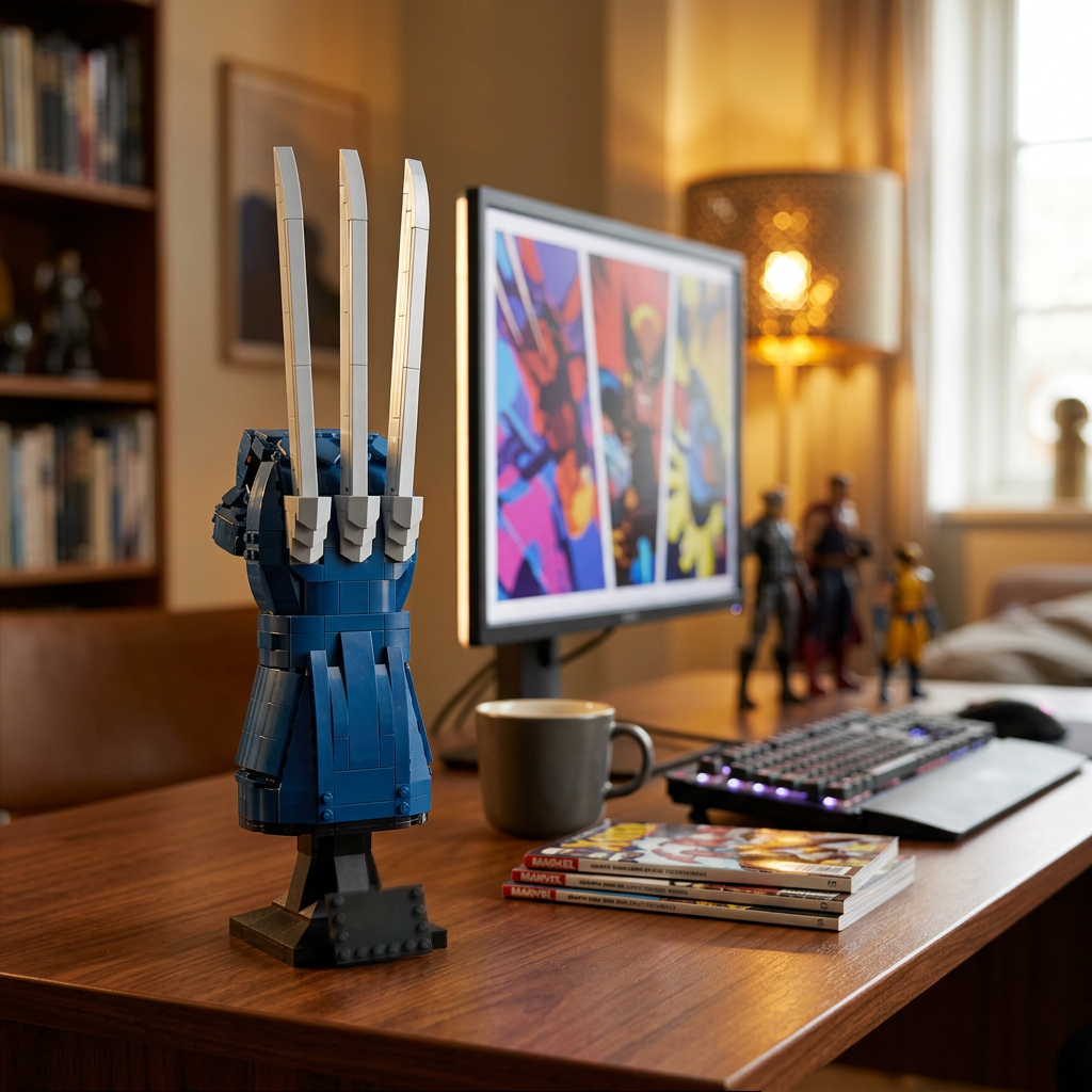 Garras de Adamantium de Wolverine (596 pe&ccedil;as)