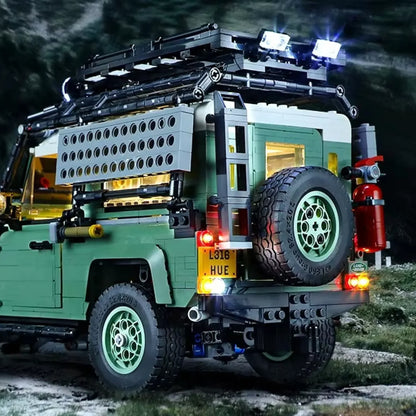 Kit de Ilumina&ccedil;&atilde;o para a Land Rover Defender 90