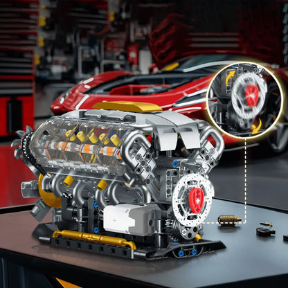Motor V8 (692 pe&ccedil;as)