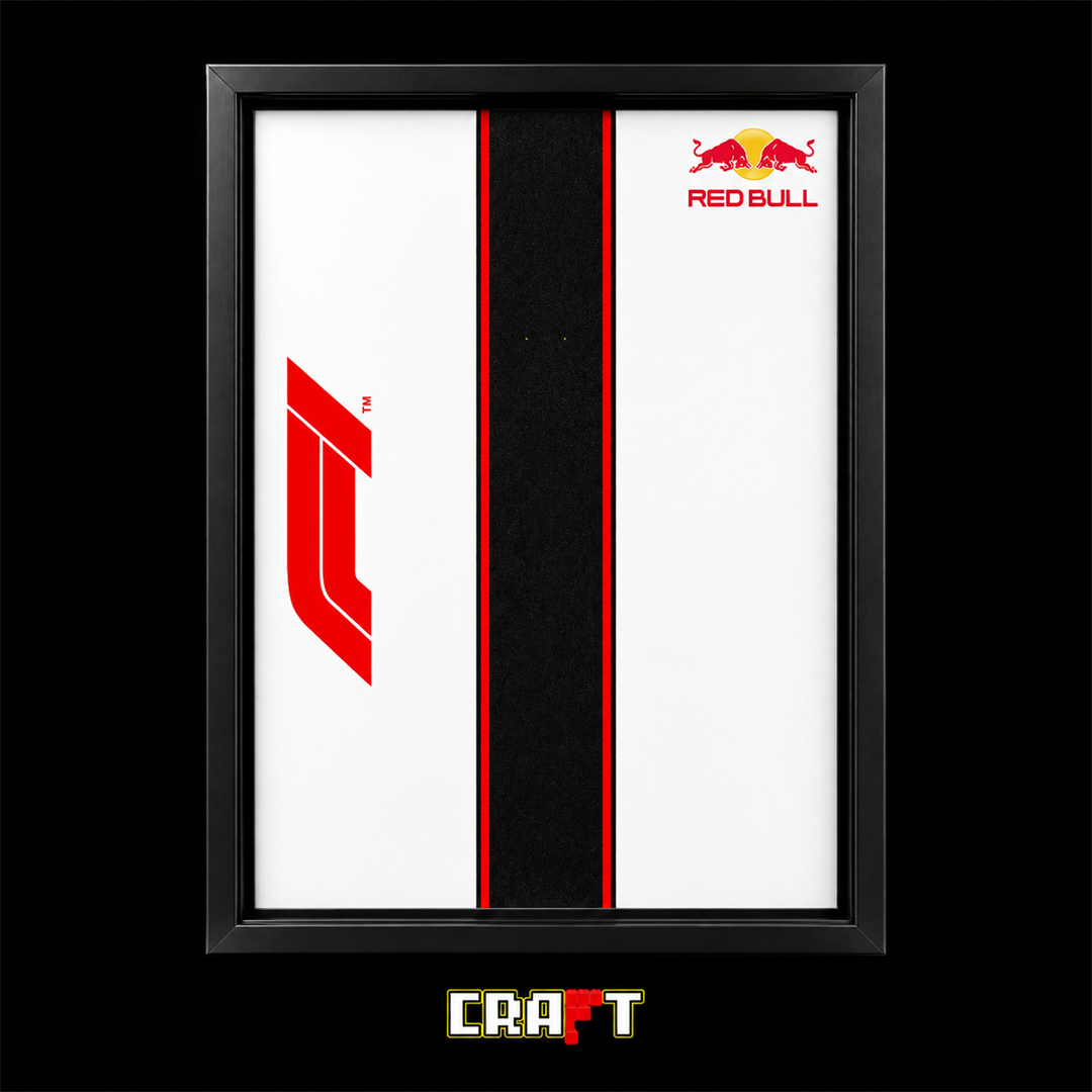 Quadro para F&oacute;rmula 1 - Max Verstappen RB21 com listra