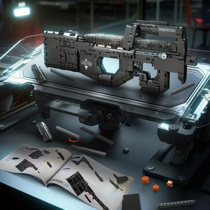 Submetralhadora FN P90 (1589 pe&ccedil;as)