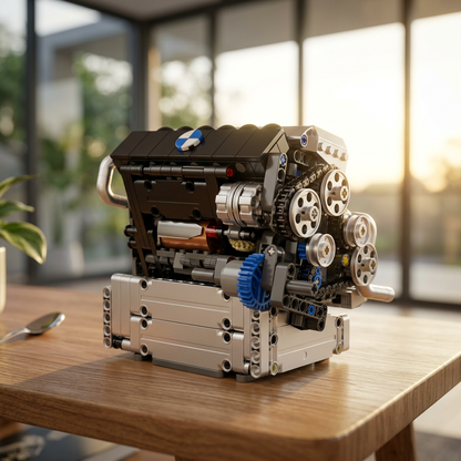Motor S55 Inline-6 (744 pe&ccedil;as)