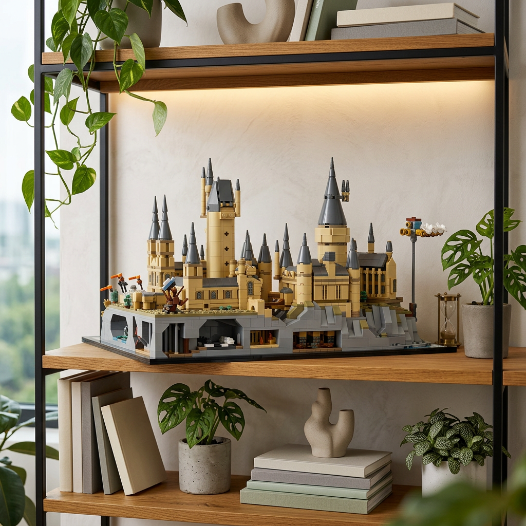 Harry Potter - O Castelo e os Campos de Hogwarts (2660 pe&ccedil;as)