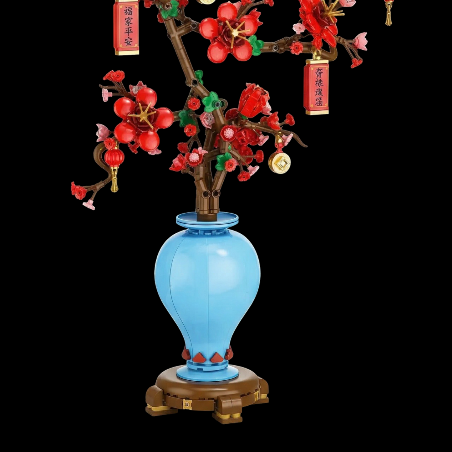 Flor de Ameixa em Vaso (547 pe&ccedil;as)