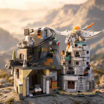 Oferta Exclusiva deste An&uacute;ncio | Harry Potter - Gringotts: O Banco dos Bruxos (1056 pe&ccedil;as)