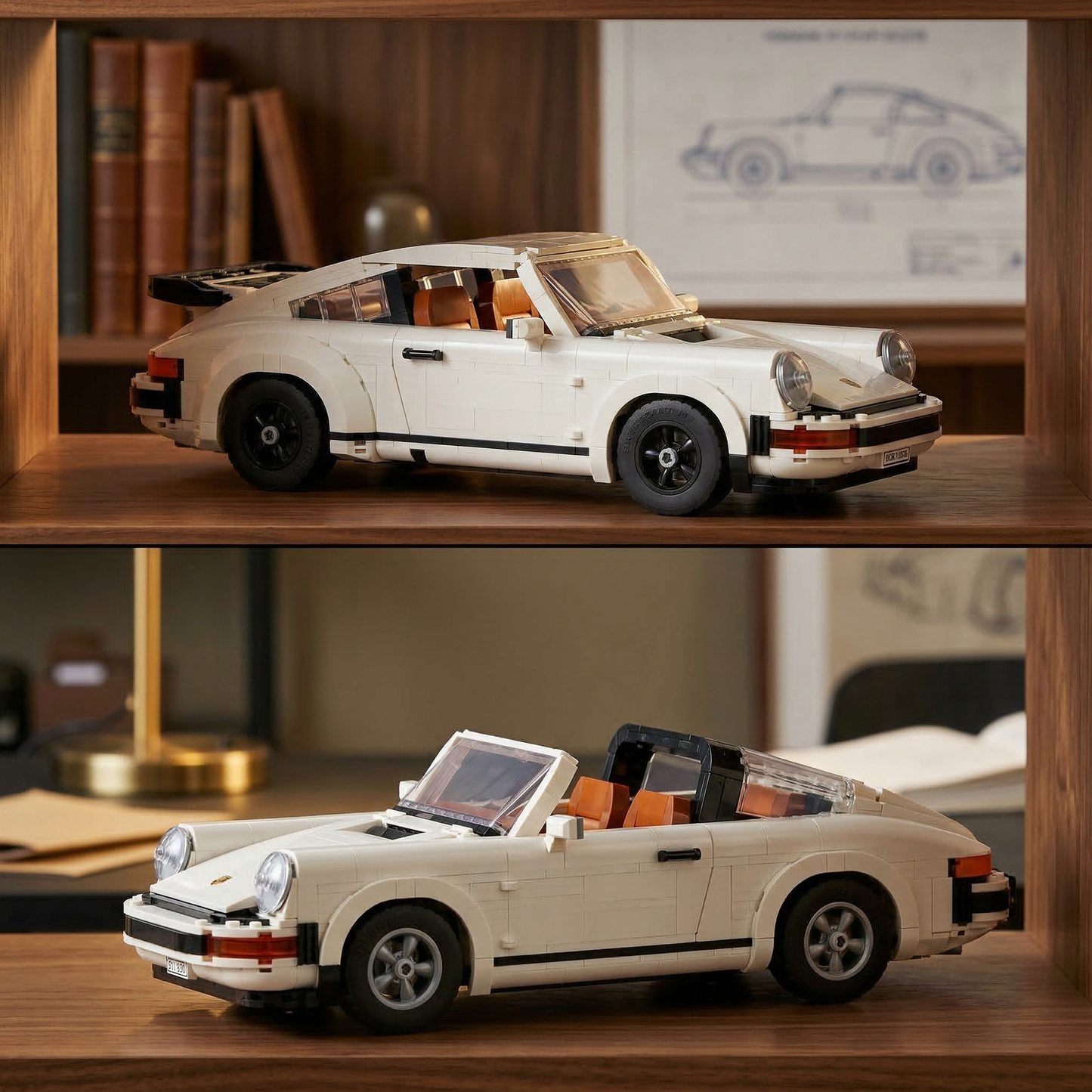 Oferta Exclusiva deste An&uacute;ncio | Porsche - Turbo ou Targa 911 (1458 pe&ccedil;as)