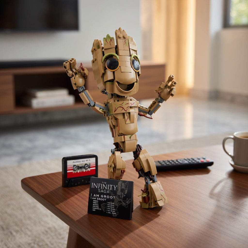 Baby Groot de Guardi&otilde;es da Gal&aacute;xia (476 pe&ccedil;as)