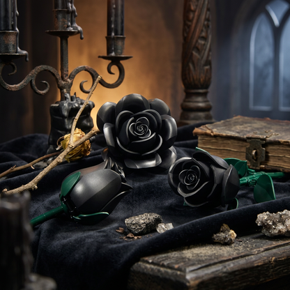 Buqu&ecirc; de Rosas Negras (784 pe&ccedil;as)