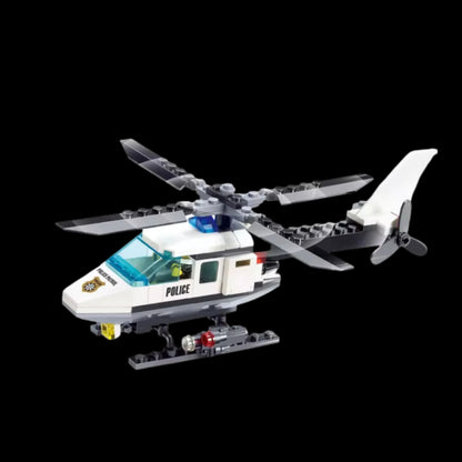 Helic&oacute;ptero da Pol&iacute;cia (102 p&ccedil;s) - Brics Craft