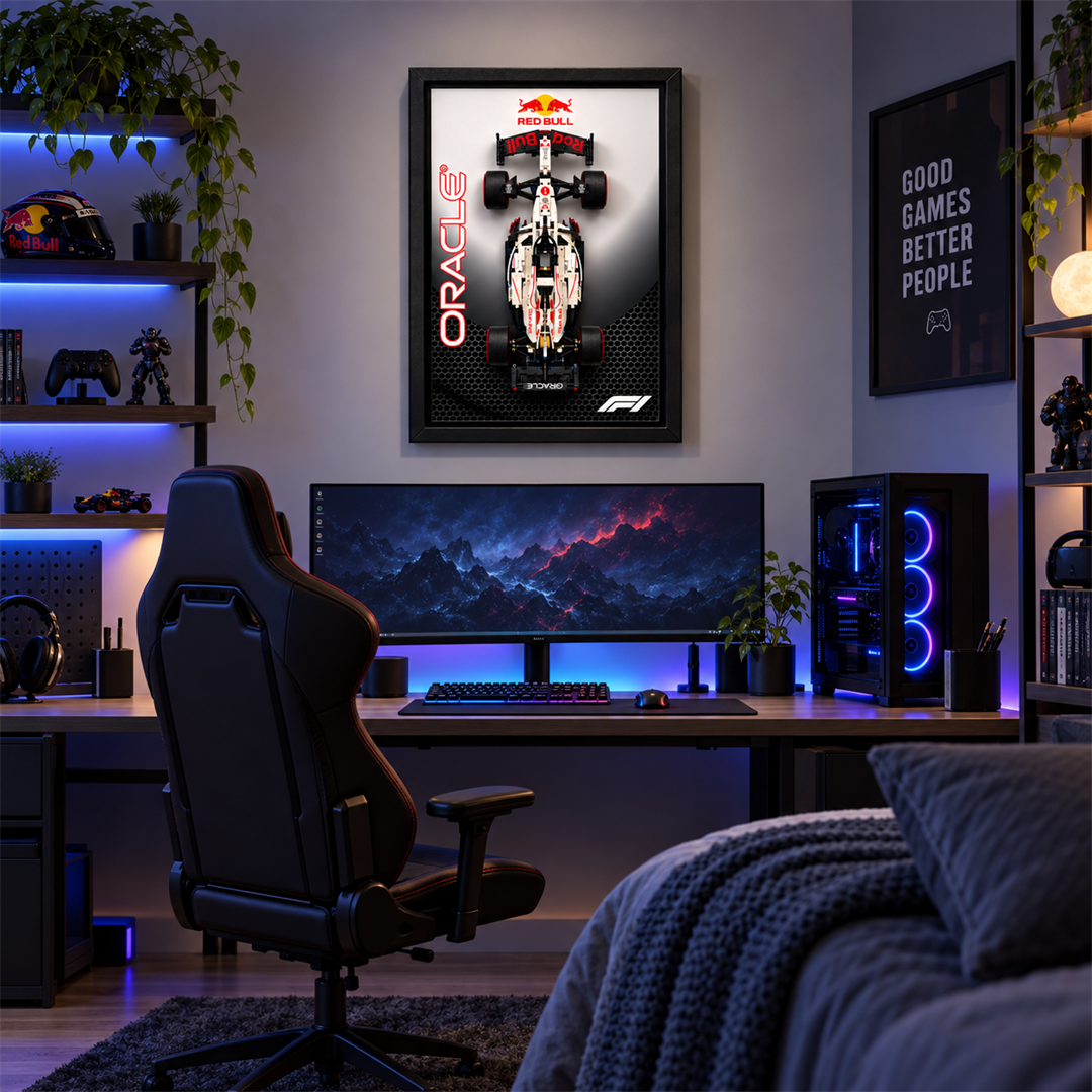 Quadro para F&oacute;rmula 1 - Max Verstappen RB21