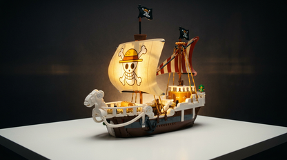 Kit de Ilumina&ccedil;&atilde;o para o Navio Pirata - One Piece (1484 pe&ccedil;as)