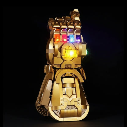 Kit de Ilumina&ccedil;&atilde;o para a Manopla do Infinito (589 pe&ccedil;as)