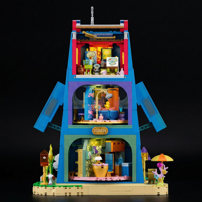 Bob Esponja - Casa da Pedra dos Tent&aacute;culos (1655 pe&ccedil;as)