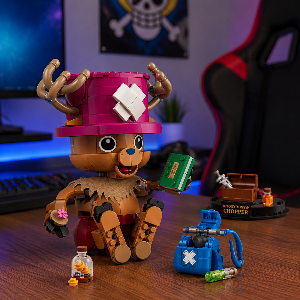 One Piece - Tony Tony Chopper (577 pe&ccedil;as) - m&iacute;dia narrativa 2