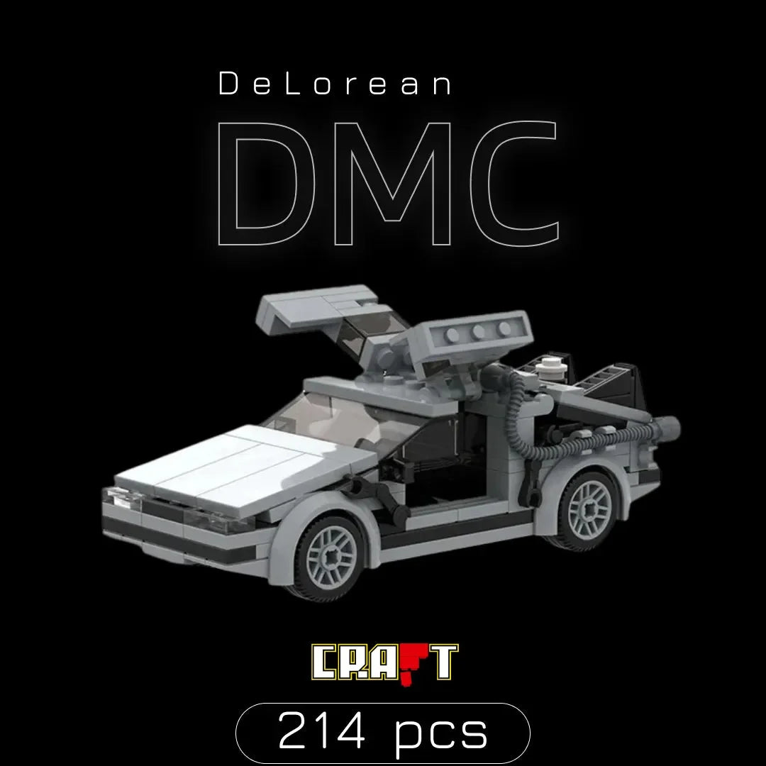 DMC De Lorean "De Volta para o Futuro" (214 p&ccedil;s) - Brics Craft