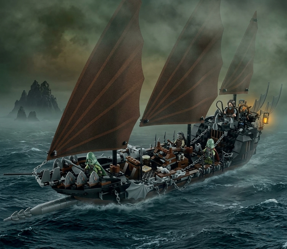 O Senhor dos An&eacute;is - A Emboscada do Navio Pirata (756 pe&ccedil;as)