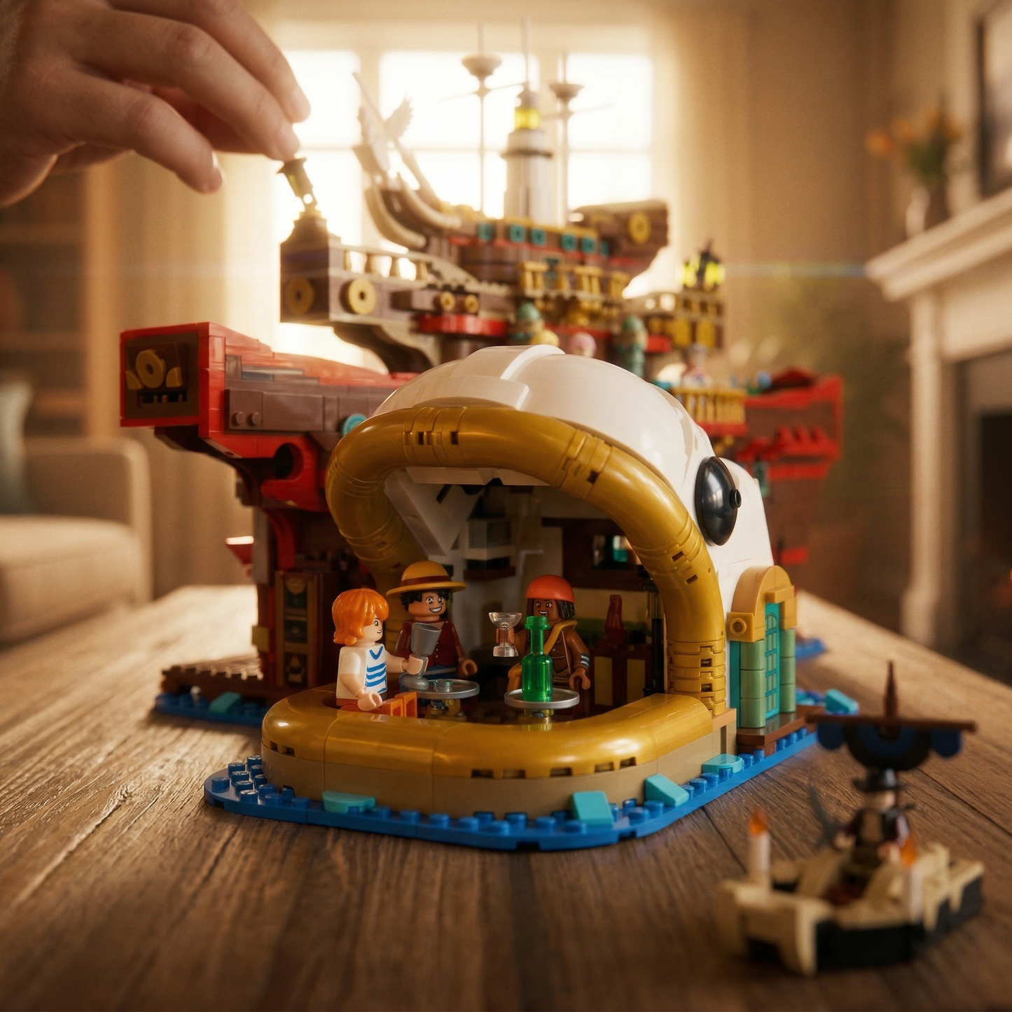 One Piece - Restaurante Flutuante (3402 pe&ccedil;as)