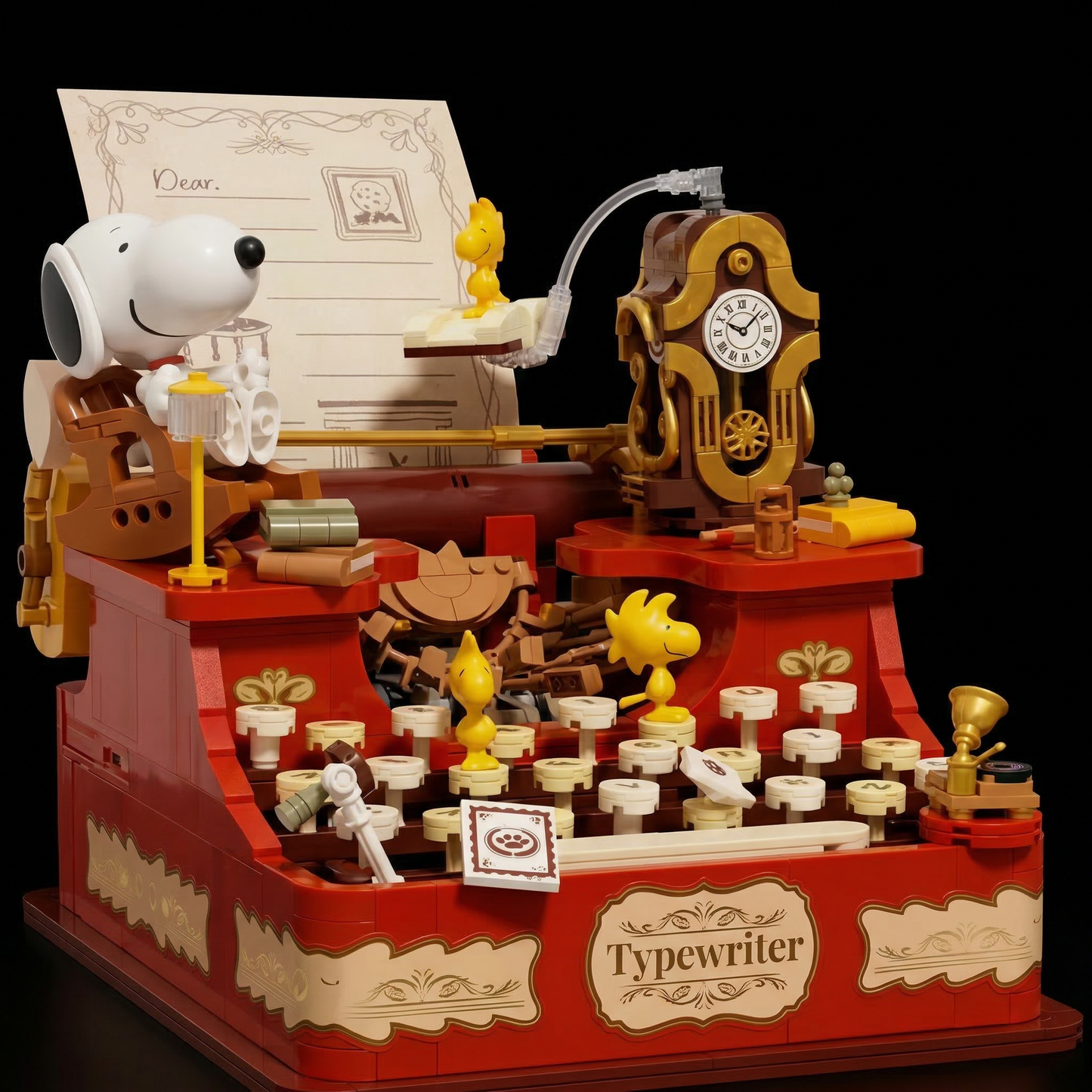 Snoopy - M&aacute;quina de Escrever (1468 pe&ccedil;as)