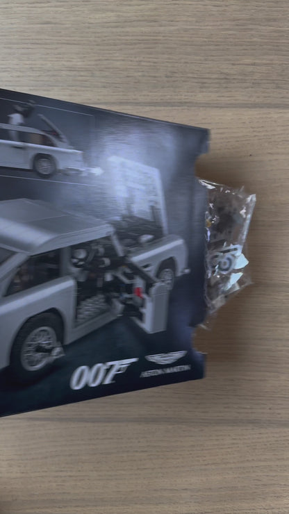 Aston Martin DB5 do James Bond 007 (1295 pe&ccedil;as)
