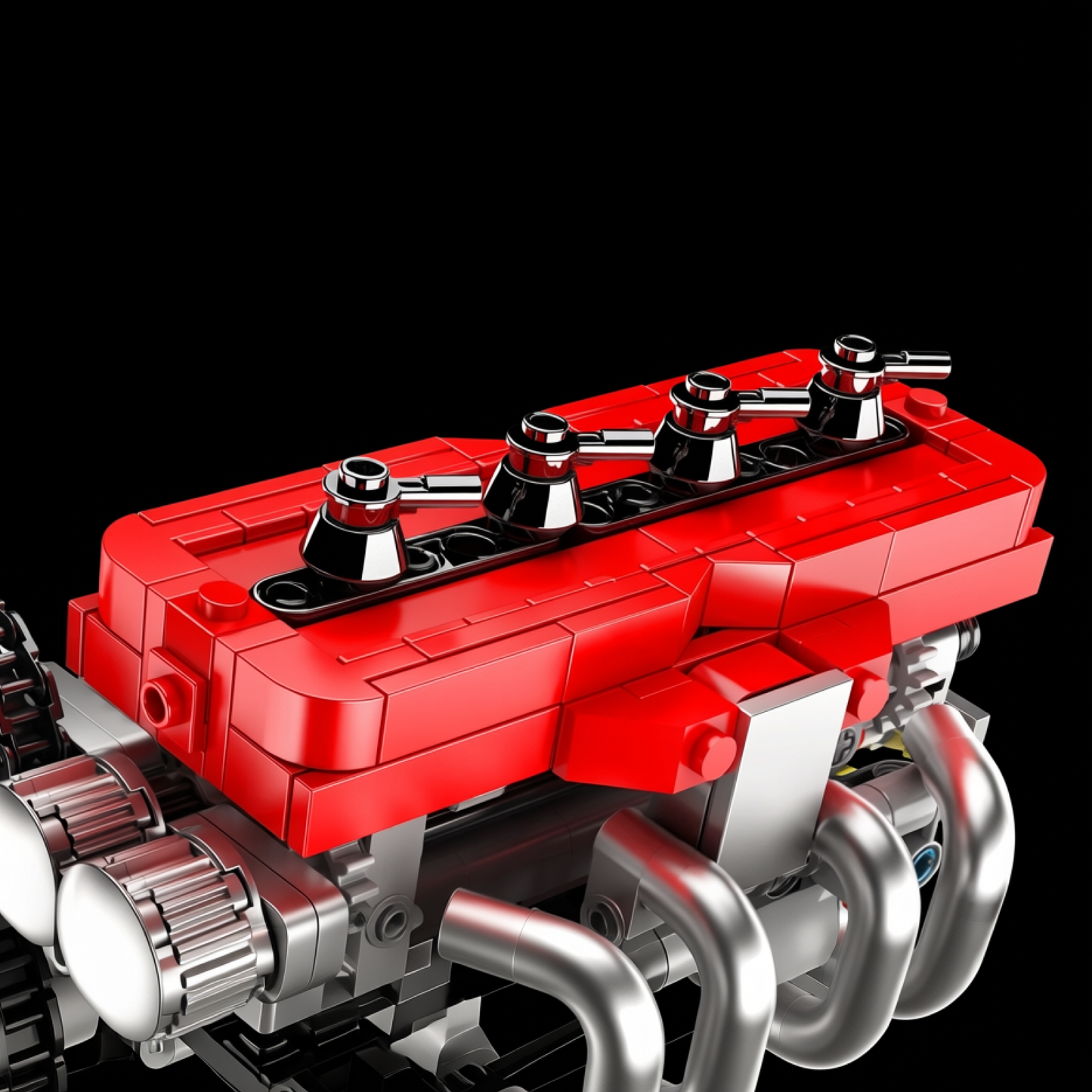 Motor 4G63T Turbo Inline-4 (811 pe&ccedil;as)