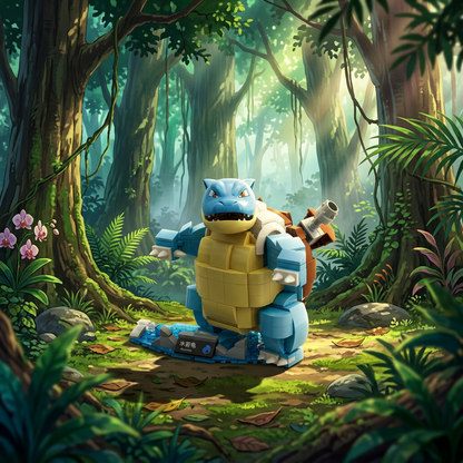 Pok&eacute;mon - Blastoise (385 pe&ccedil;as)