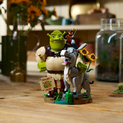 Shrek, Burro e Gato de Botas (1403 pe&ccedil;as)
