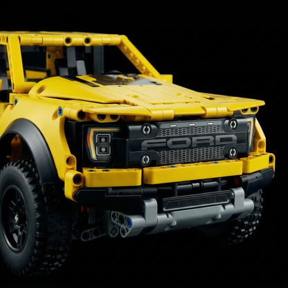 Ford F-150 Raptor Amarelo (1379 pe&ccedil;as)