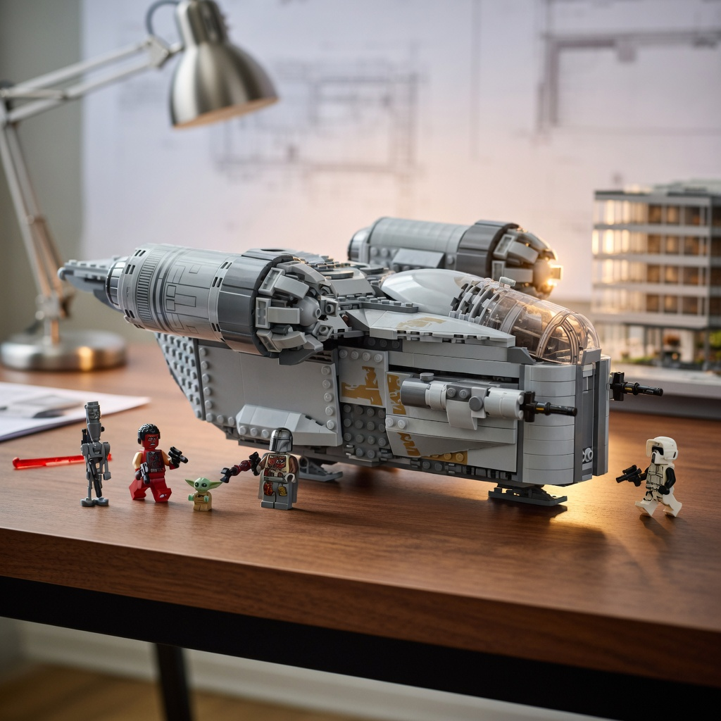 Star Wars - The Razor Crest (1023 pe&ccedil;as)