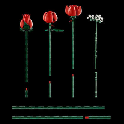 Buqu&ecirc; de Rosas (822 pe&ccedil;as) - Brics Craft