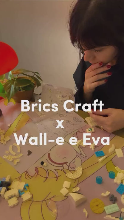 Wall-E e Eva (811 pe&ccedil;as)
