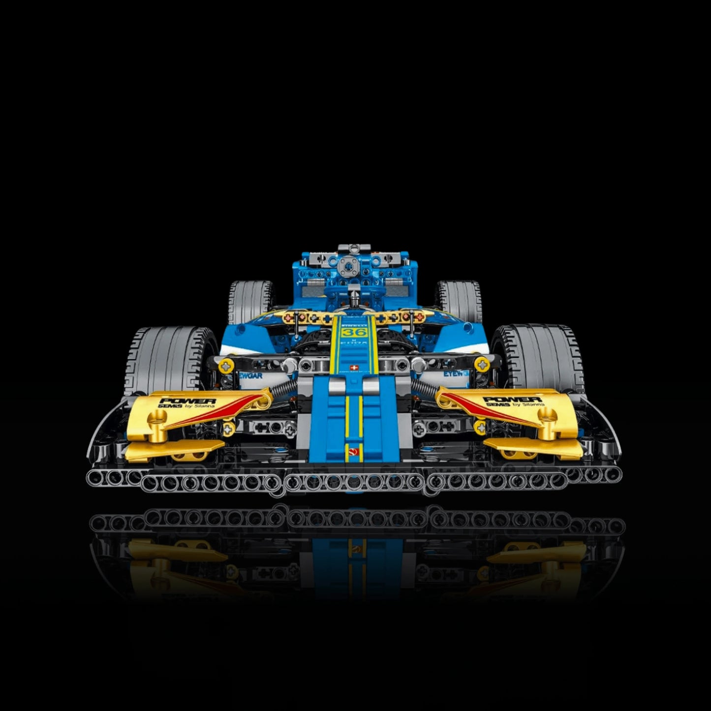 F&oacute;rmula 1 - Sauber C36 Azul (1110 pcs) - Brics Craft