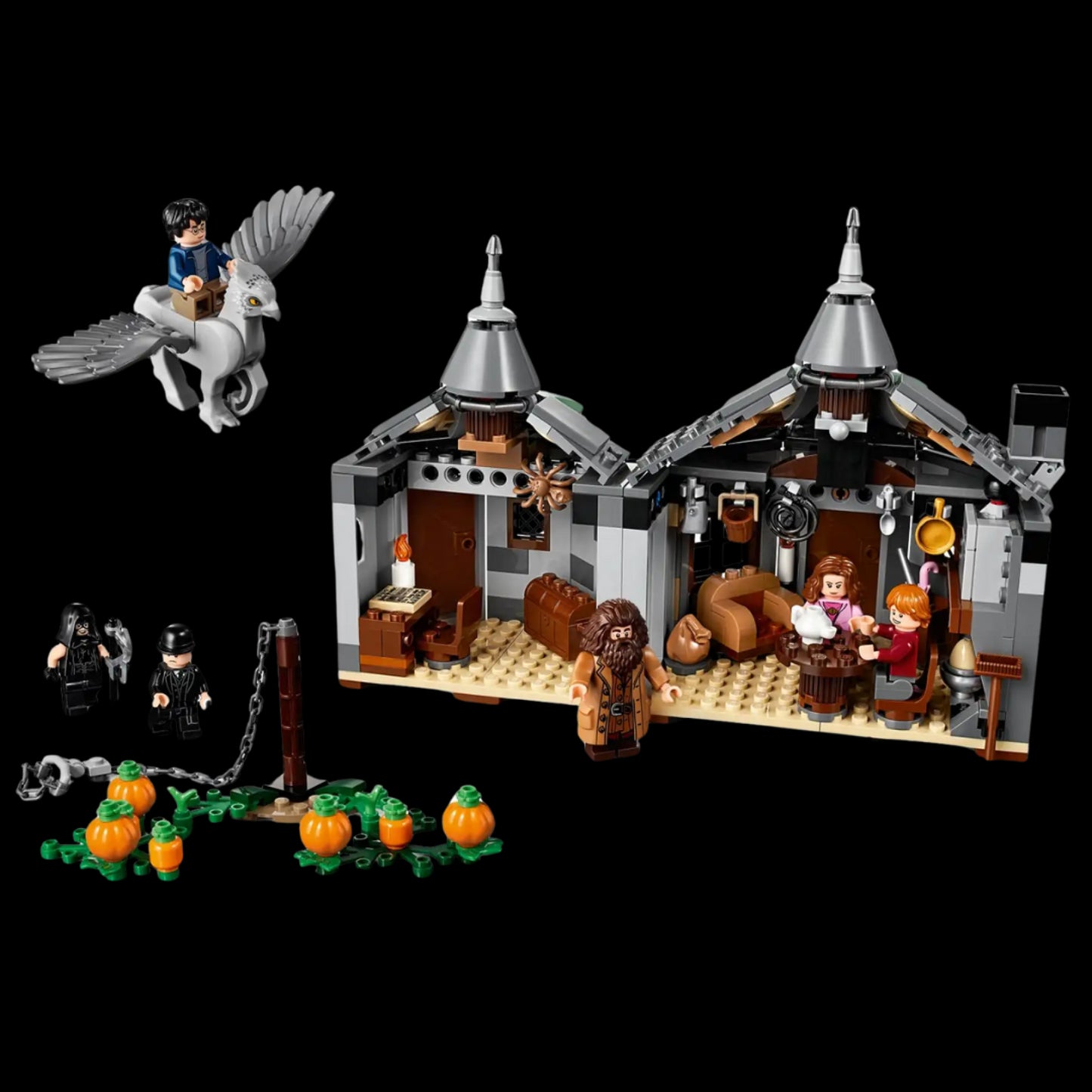 Harry Potter - A Cabana de Hagrid (496 pe&ccedil;as)