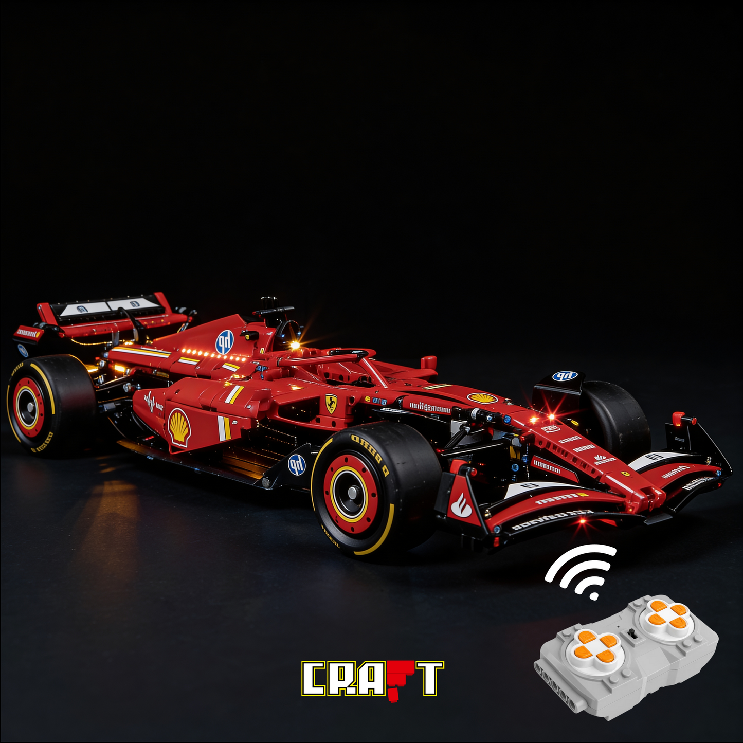 F&oacute;rmula 1 - Ferrari SF24 (1361 pe&ccedil;as)