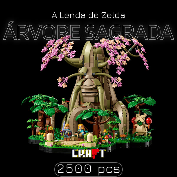 A Lenda de Zelda - &Aacute;rvore sagrada (2 em 1) (2500 pe&ccedil;as)