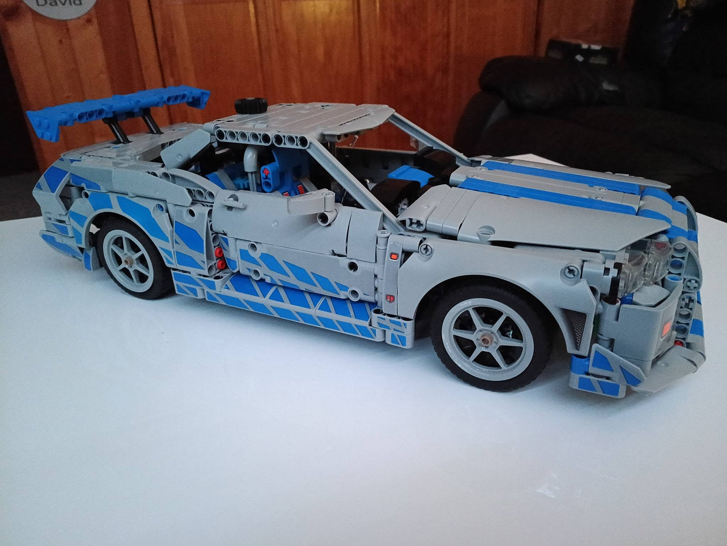 Nissan Skyline GT-R R34 - Velozes e Furiosos (1410 pe&ccedil;as)