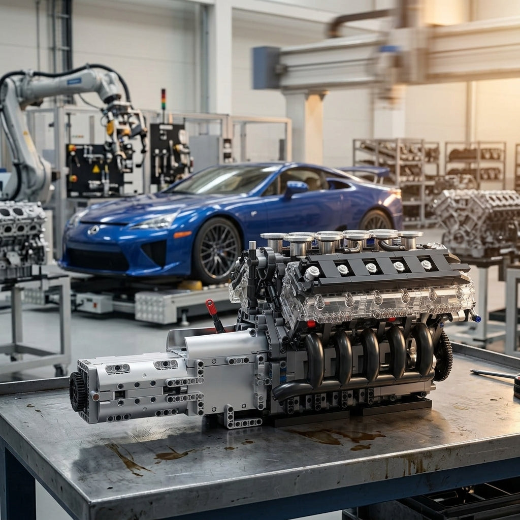 Motor V10 LFA (1834 pe&ccedil;as)