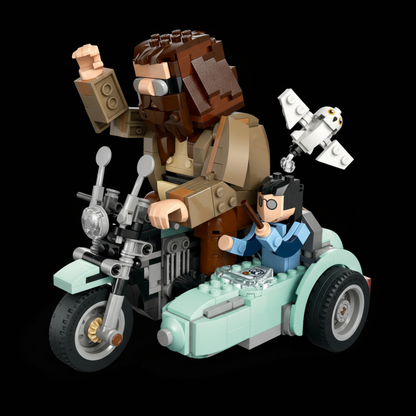 Harry Potter - Hagrid & Harry's Motocicleta (617 pe&ccedil;as)