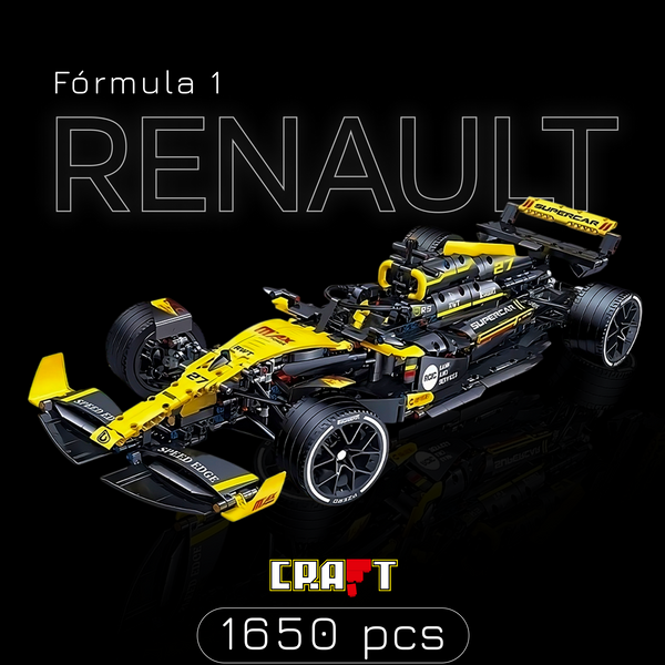 F&oacute;rmula 1 - Renault RS20 (1650 pe&ccedil;as)