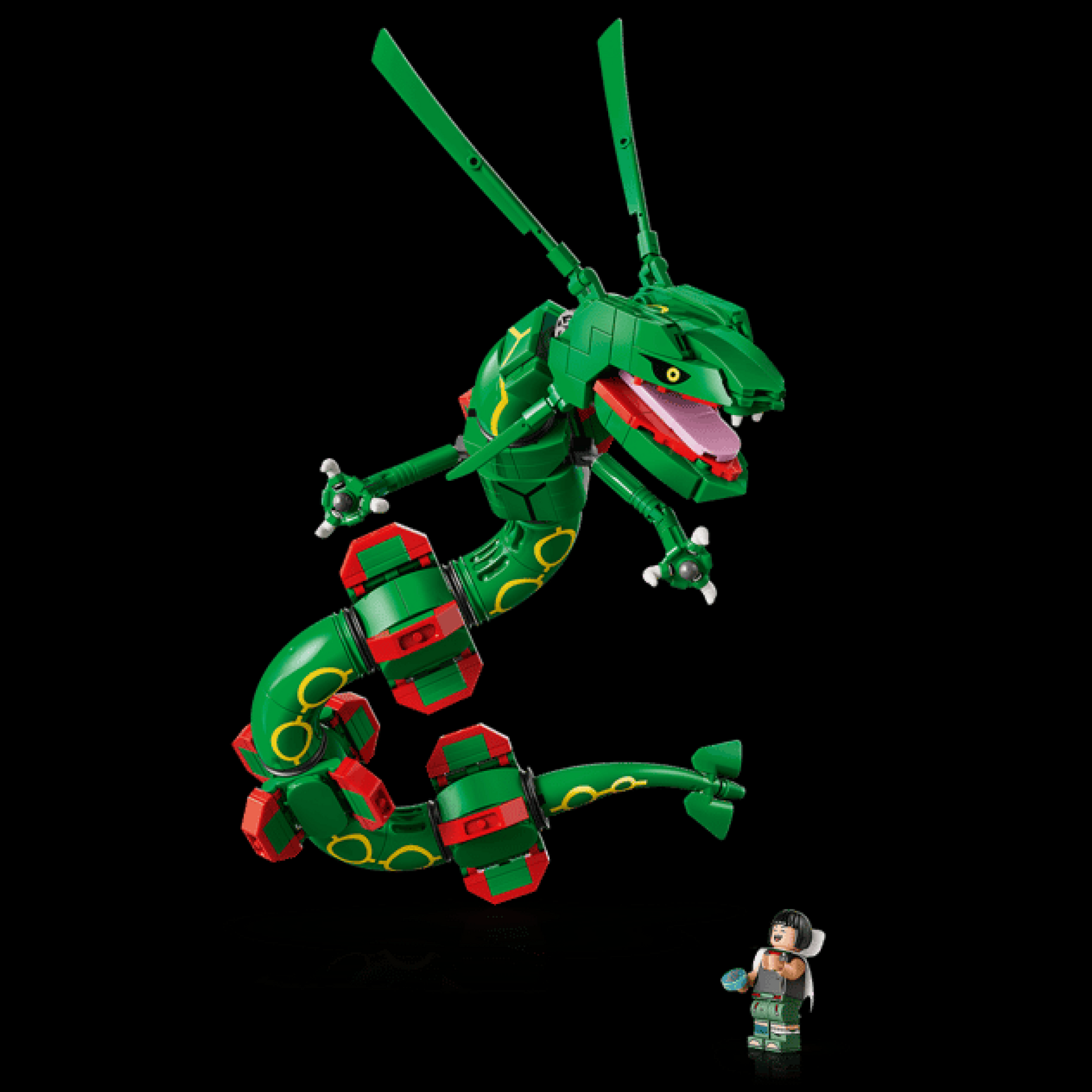 Pok&eacute;mon Rayquaza, capa Brics Craft, posi&ccedil;&atilde;o 3, 1083 pe&ccedil;as
