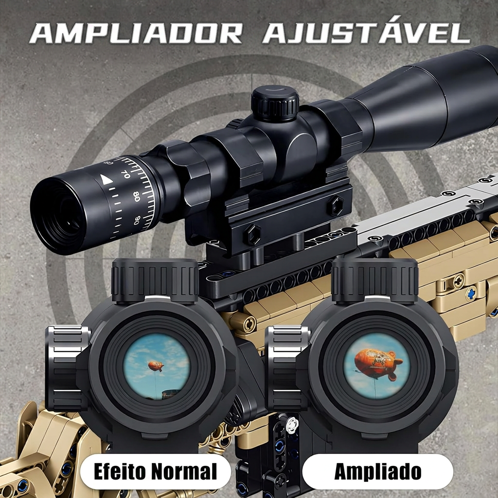 Fuzil de Precis&atilde;o M24 (1086 pe&ccedil;as)
