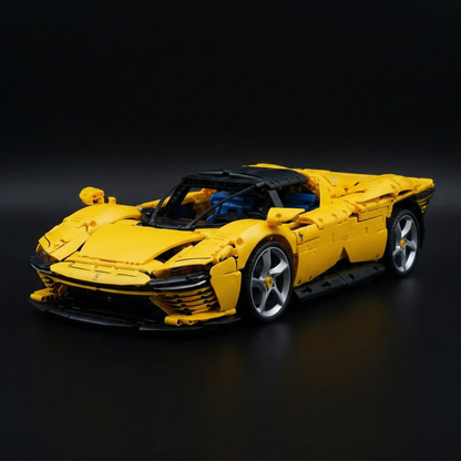 Ferrari Daytona SP3 Amarela (3778 pe&ccedil;as)