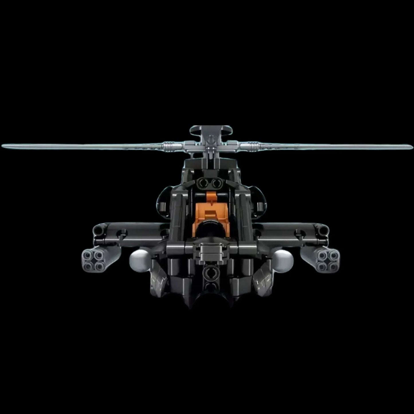 Helic&oacute;ptero Boeing AH-64 Apache (706 p&ccedil;s) - Brics Craft