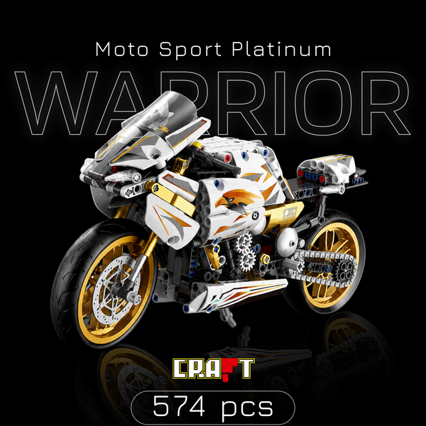 Moto Sport Platinum Warrior (574 pe&ccedil;as)