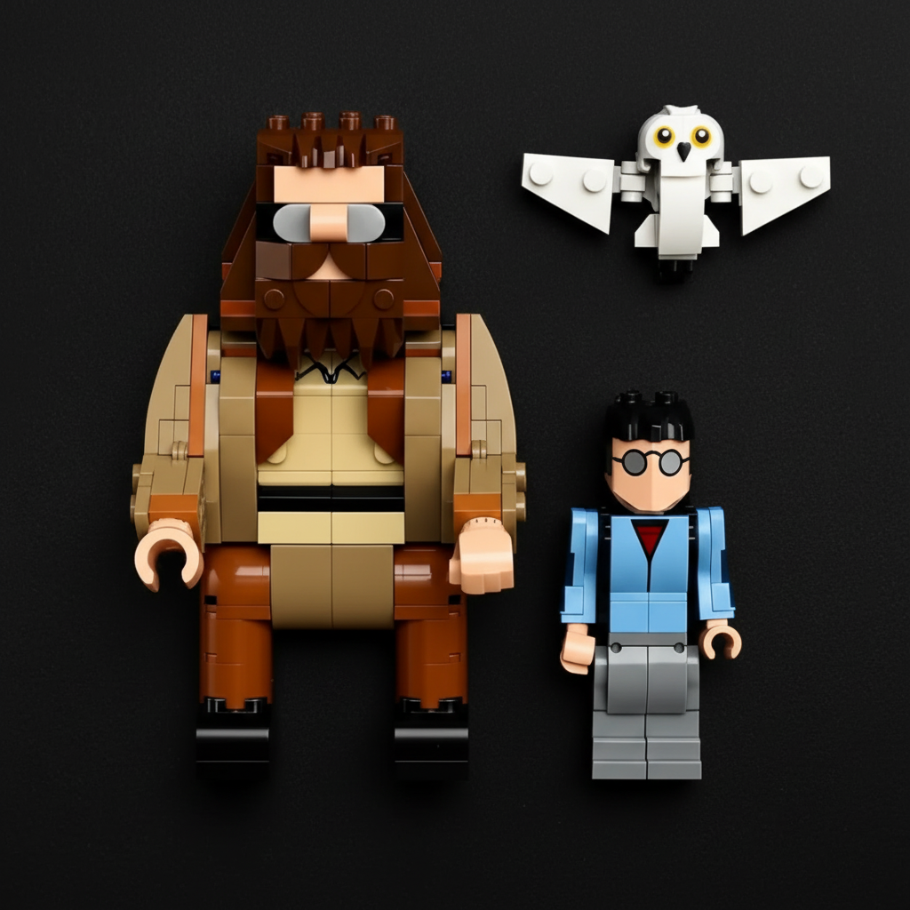 Harry Potter - Hagrid & Harry's Motocicleta (617 pe&ccedil;as)
