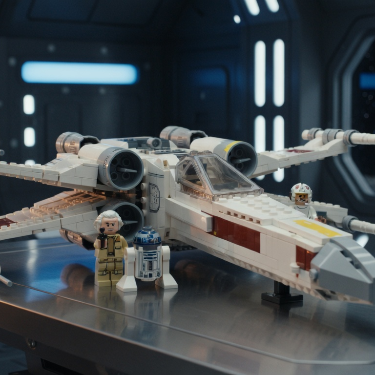Star Wars - Ca&ccedil;a-Estelar X-Wing (474 pe&ccedil;as)