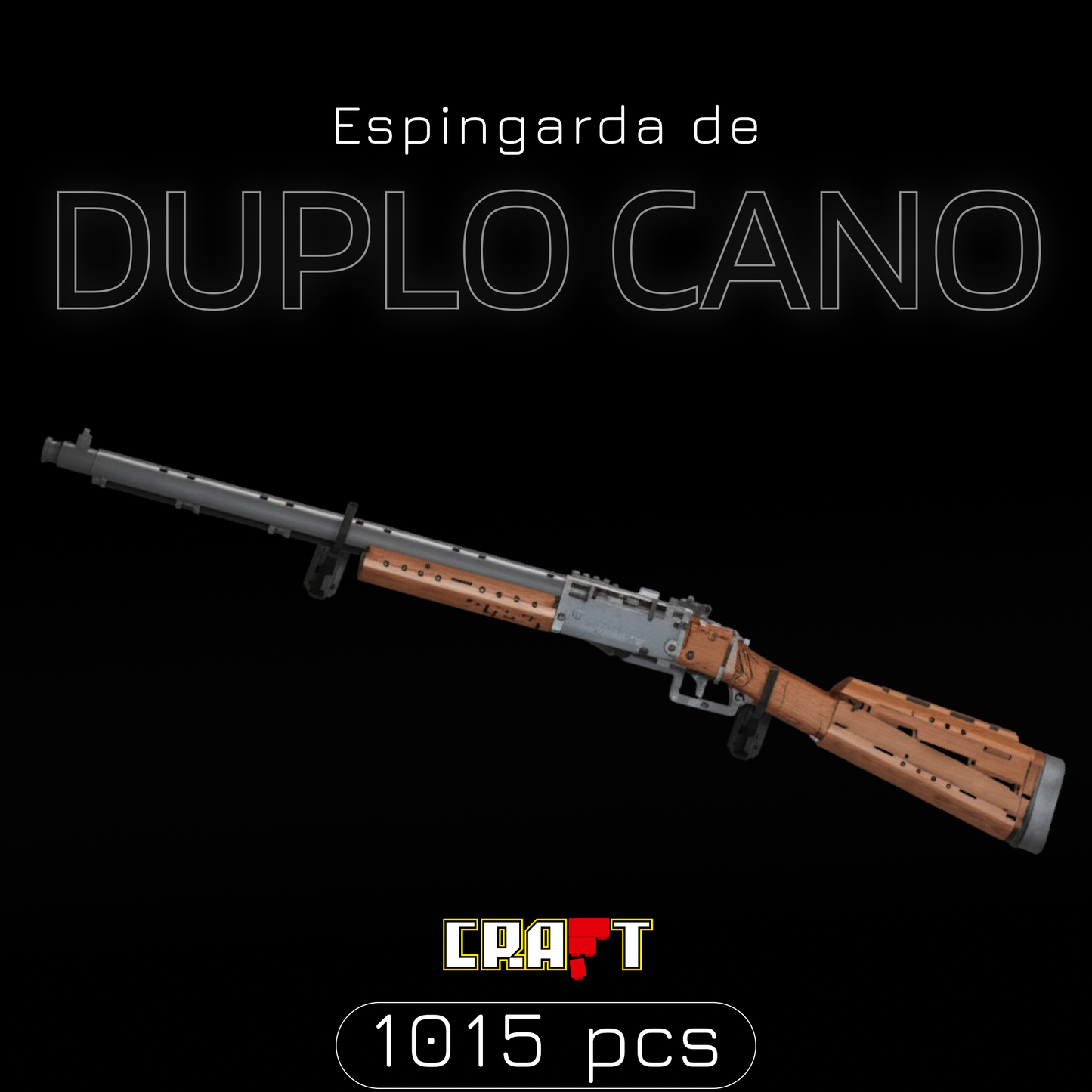 Espingarda de Duplo Cano (1015 pe&ccedil;as)