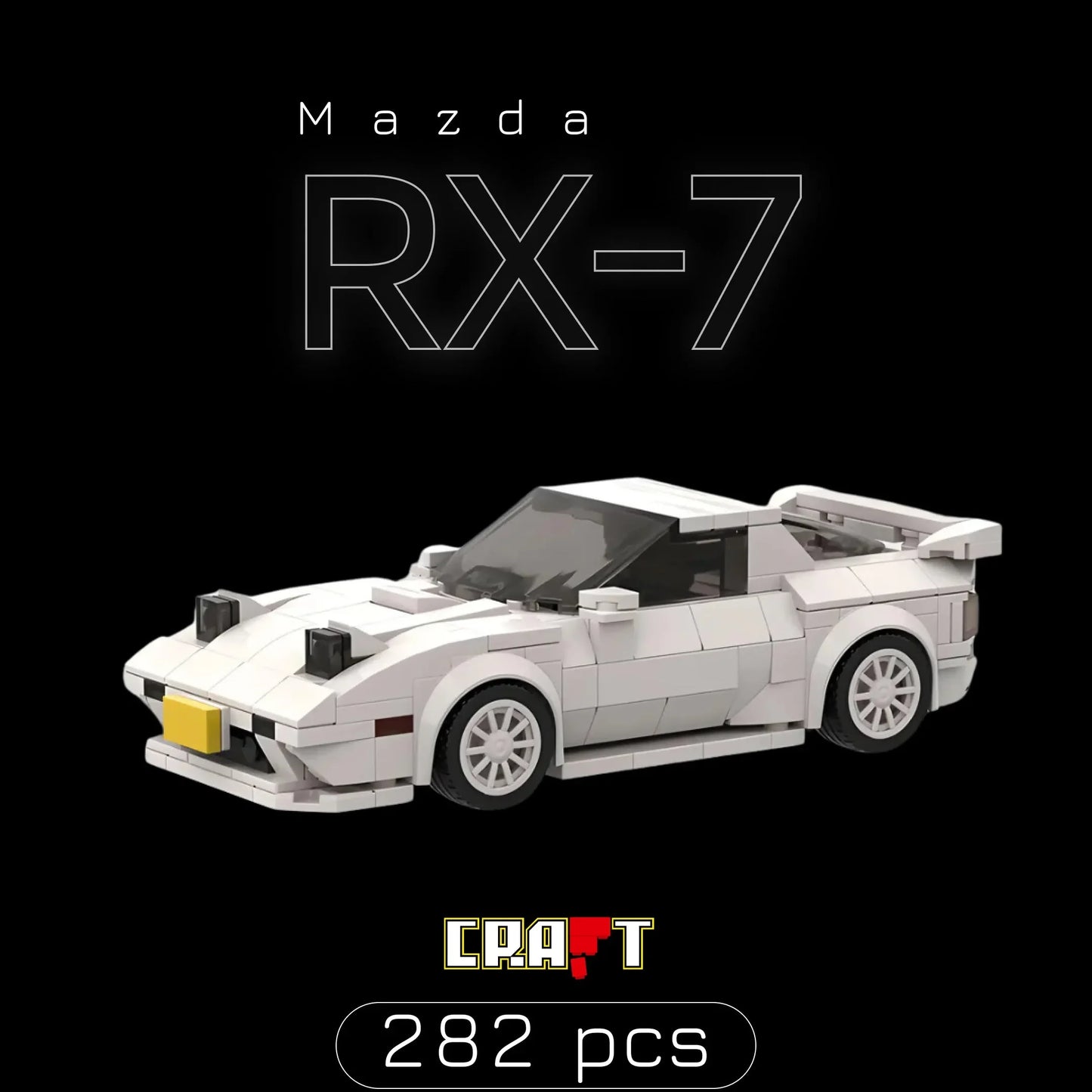 Mazda RX-7 (282 p&ccedil;s) - Brics Craft